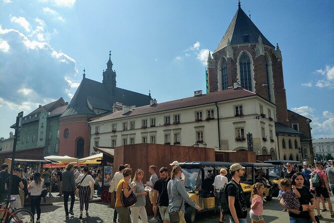 1-Hour Tour to Krakow's Old Town by Electric Golf Cart - Main Market Square and its many facades