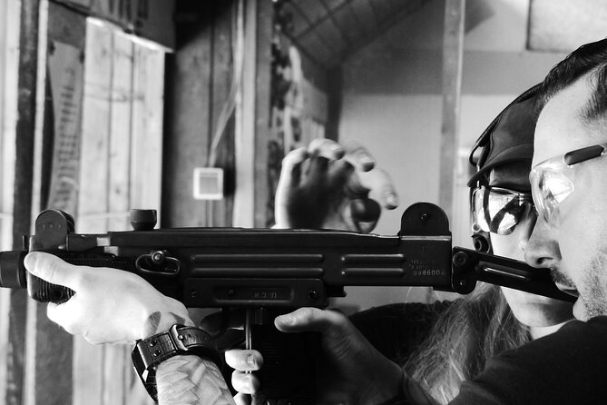 58 shots - Zakopane Shooting real guns - Seven firearms, from an UZI to a shotgun