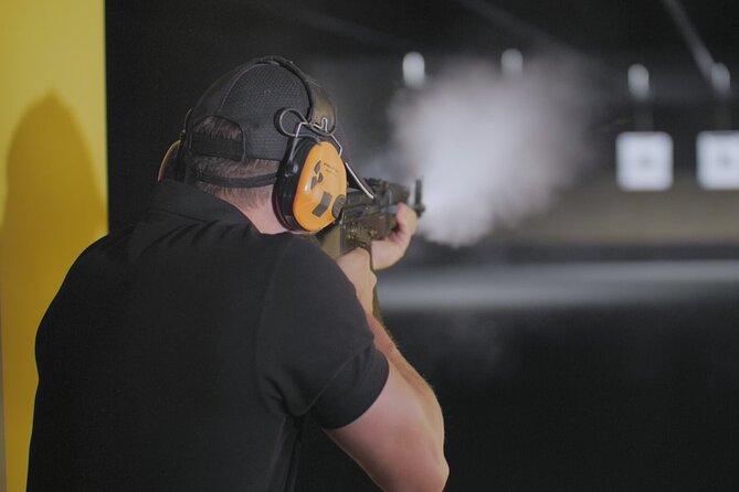 Amazing shooting experience at the best Indoor Shooting Range Warsaw - A short safety briefing before the shooting begins