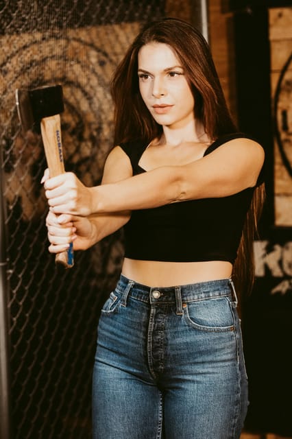 Axe Throwing Experience in Gdansk - A private group and the $149 price