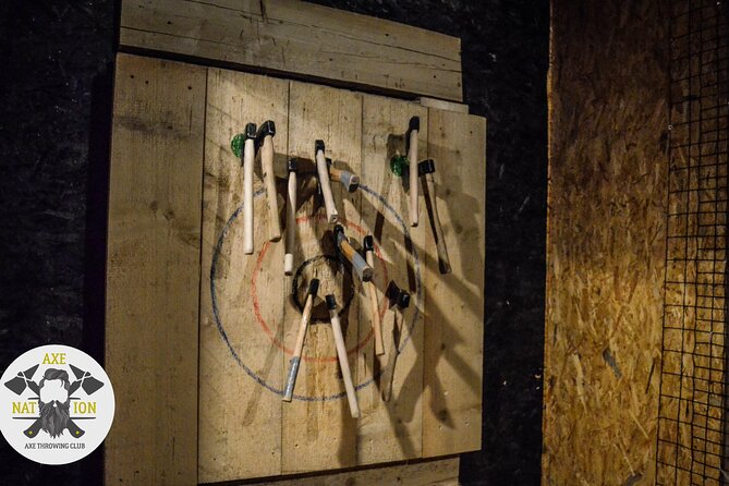 Axe Throwing Krakow in Axe Nation - best club in Poland - The first lesson: safety before scoring