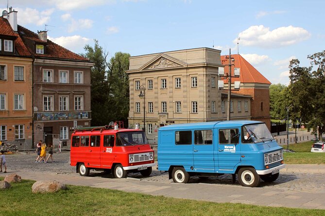 Best of Warsaw - private tour by retro minibus with hotel pickup - What $135.45 per person gets you