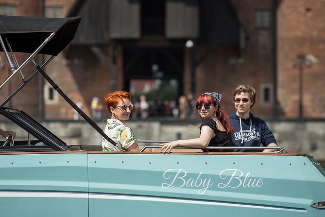 Boat Tour in Gdańsk – Explore the Historic Motława River - Captain Karolina and the Baby Blue atmosphere