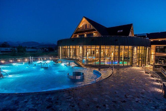 Chocholow Thermal Baths Evening Experience from Kraków - Thermal pools with Tatra Mountain views