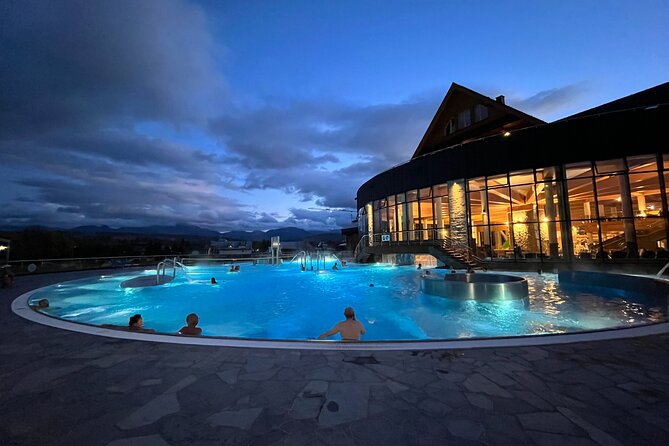 Chocholow Thermal Baths Evening Experience from Kraków - Sauna, spa, and massage costs