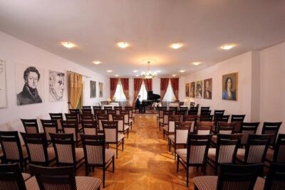 Chopin Piano Concert at Chopin Gallery with a Glass of Wine