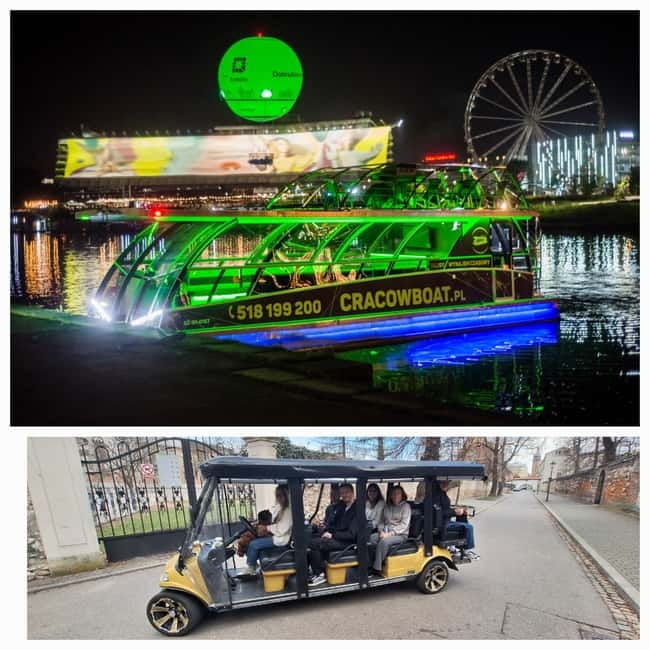 City Tour Cracow golf car plus Cruise on the Vistula River. - What This Krakow Tour Actually Gives You