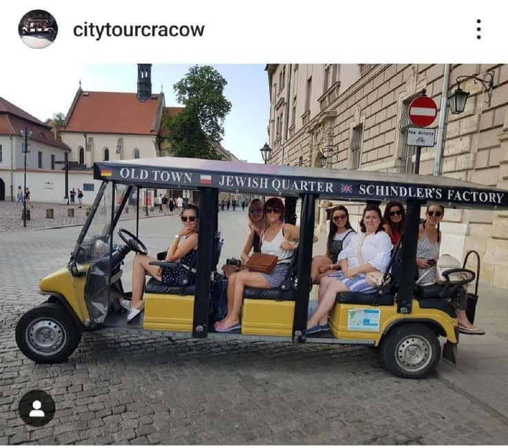 City Tour Cracow golf car plus Cruise on the Vistula River. - The Guide And The Golf Car Experience