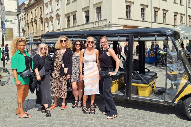City Tour Golf Car ! Private full tour - we drive for 2 hours . - Why the private golf car works well in Krakow