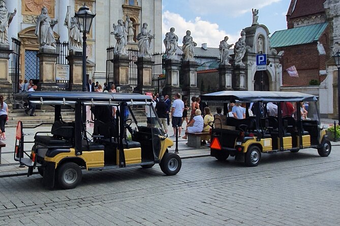 Cracow guided Full tour by Golf Cart-Family Discount - Podgorze: wartime history along the Vistula