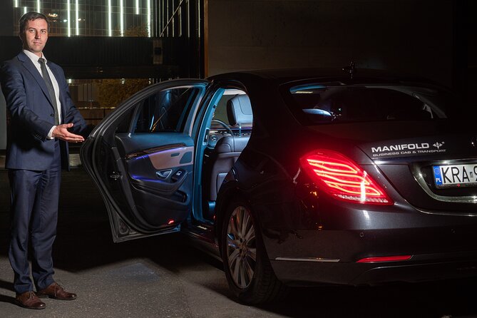 Cracow to airport transfer by Luxurious VIP limo - What the private vehicle means for your group
