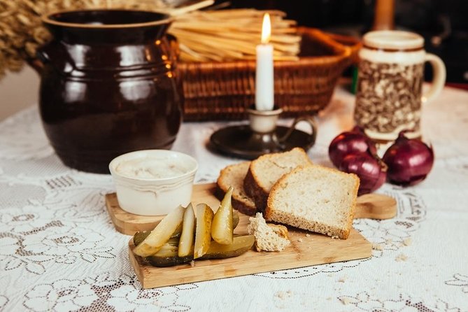Delicious Warsaw Vodka and Culture Tour - Traditional snacks make the tasting more useful
