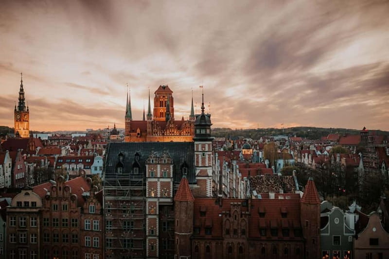 Dinner with a View – 7th Floor, Gdańsk Old Town - What comes with the vegetarian-and-fish menu