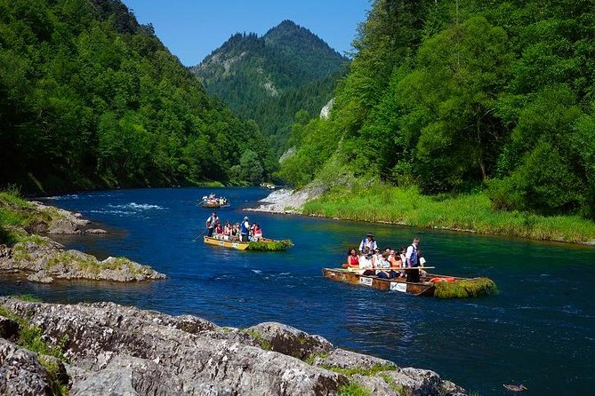 Dunajec River Gorge from Krakow - The best views are from the water