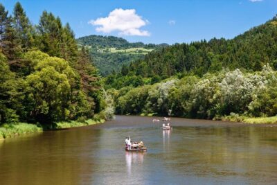 DUNAJEC River Gorge traditional rafting, PRIVATE TOUR from Krakow