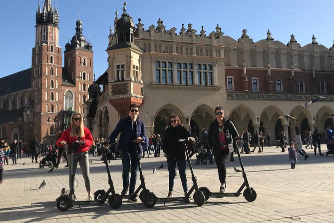 Electric Scooter Rental Krakow 12 Hours - Building your own Krakow route