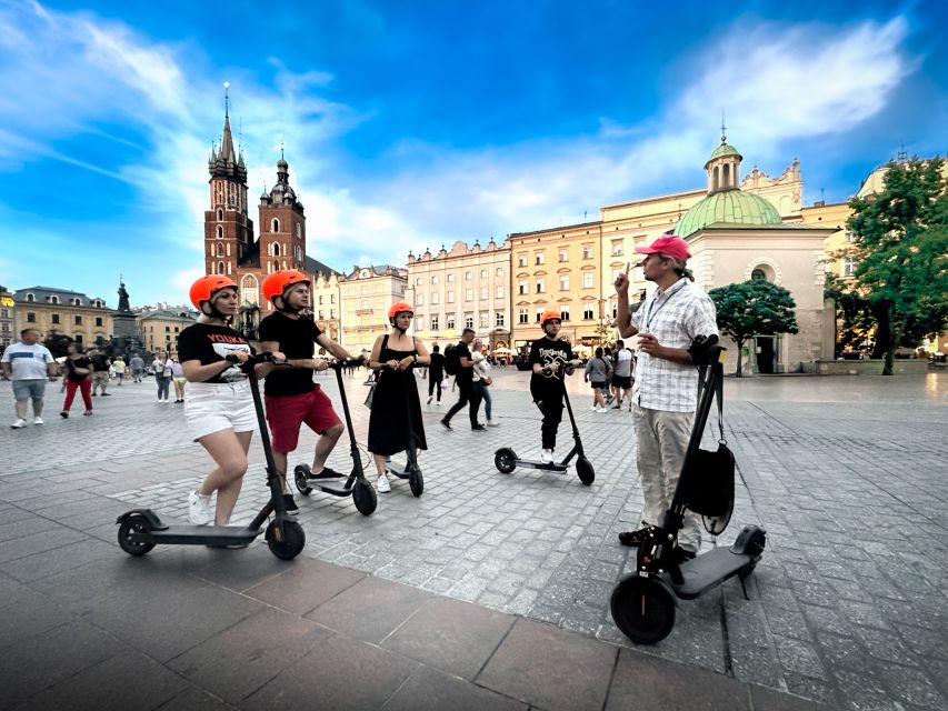 Electric Scooter Tour: Full Tour (Old Town + Jewish Quarter) - Riverside views, parks, and royal residences