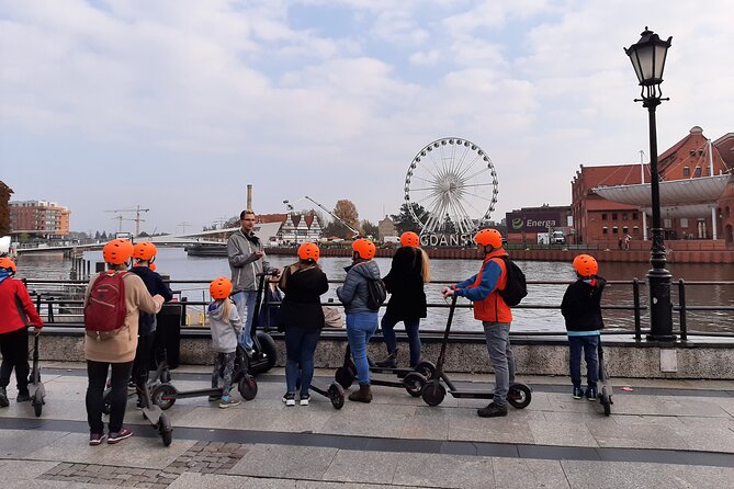 Electric Scooter Tour: Full Tour (Old Town + Shipyard) - 3-Hour - Prison Tower, Shakespeare Theatre, and Dluga Street