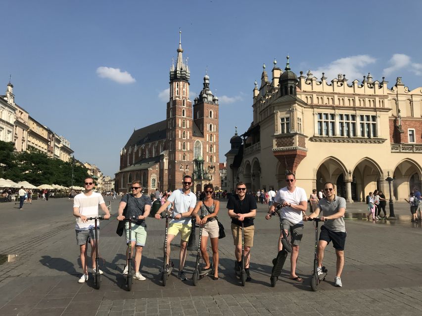 Electric Scooter Tour Krakow - Across the Vistula to Podgórze