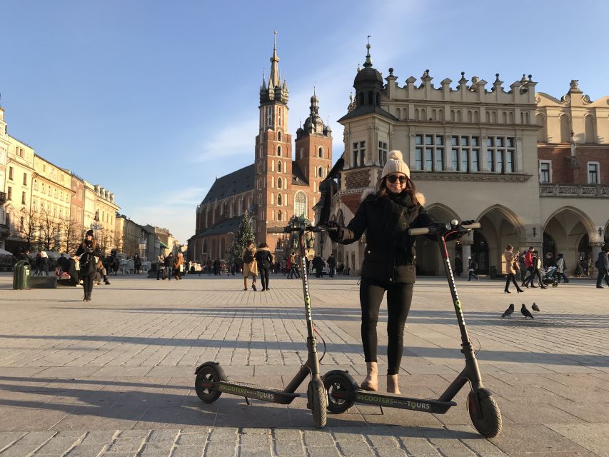 Electric Scooter Tour Krakow - Riding comfort, safety, and the age rule