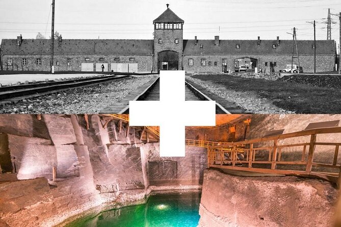 From Krakow: Auschwitz & Wieliczka Salt Mine Guided Tour - Wieliczka Salt Mine brings a very different mood