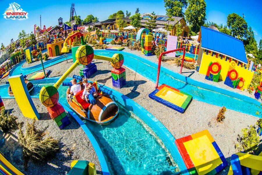From Krakow: Energylandia Amusement Park Ticket & Transport - Water Park, shows, and time away from the rides