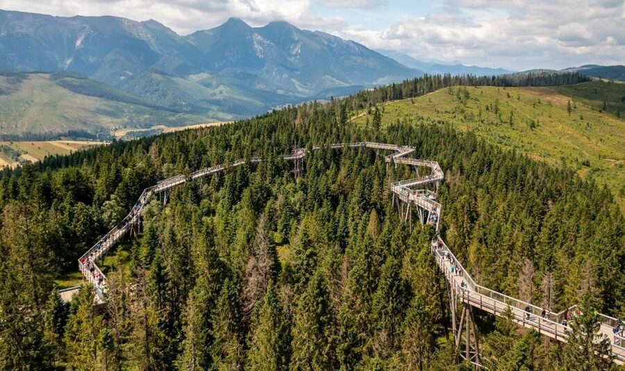 From Krakow: Morskie Oko and Slovakia Treetop Walk - Walking above Bachledova Valley