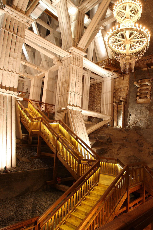 From Krakow: Salt Mine Guided Tour with hotel pick up - Entering the mine and starting the guided route