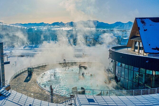 From Krakow Snowmobile with Thermal Pools and Hotel Pickup - Snowmobile or quadbike through the Tatra foothills
