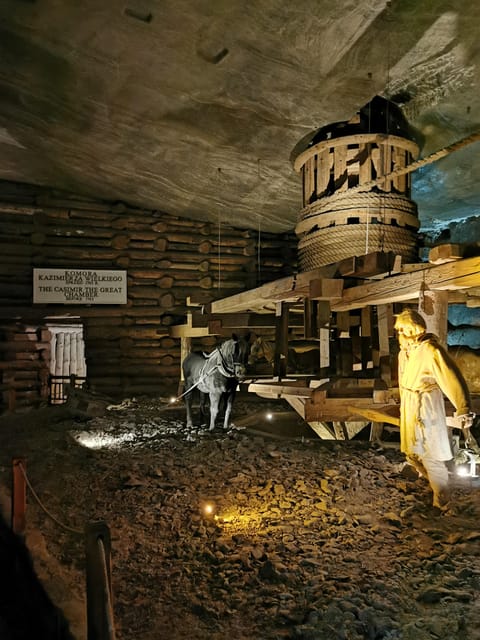 From Krakow: Wieliczka Salt Mine Guided Tour (Hotel Pick-up) - Arriving at Wieliczka and joining the mine guide