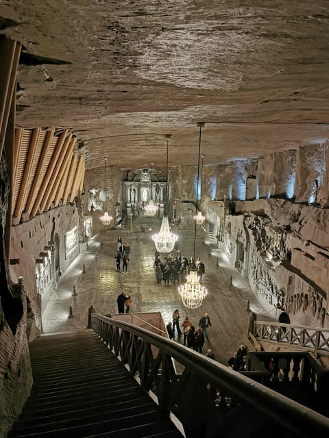 From Krakow: Wieliczka Salt Mine Guided Tour (Hotel Pick-up) - The first 370 steps set the pace