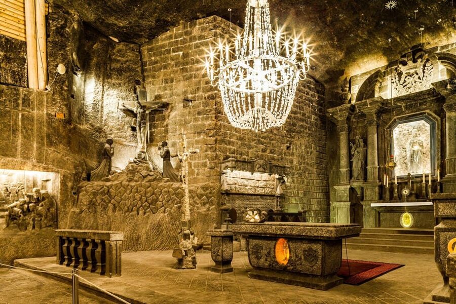 From Krakow: Wieliczka Salt Mine Guided Tour & Pickup Option - Returning to the surface in a miners’ lift