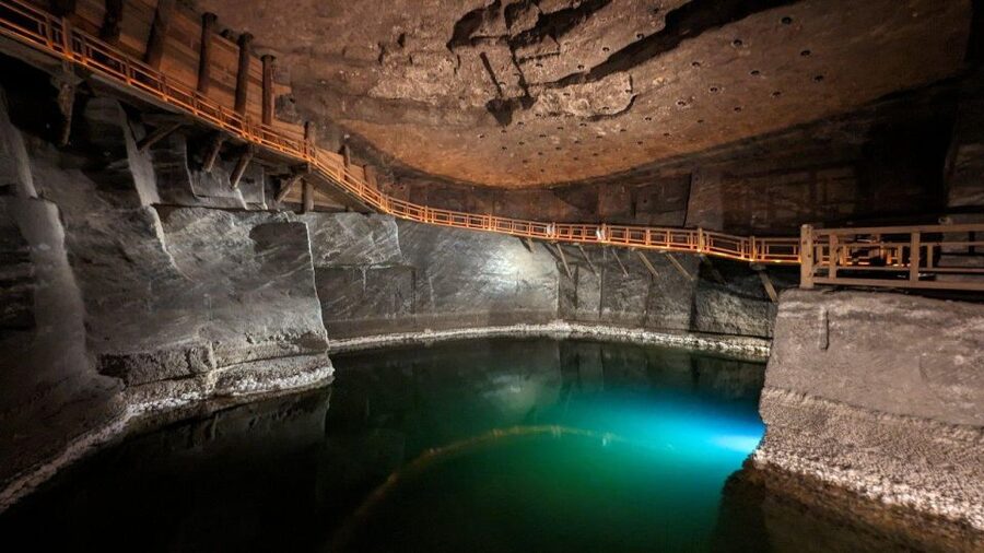 From Krakow: Wieliczka Salt Mine Guided Tour & Transfer - From Krakow to the mine in a small electric van