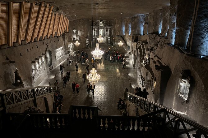 From Krakow: Wieliczka Salt Mine Guided Tour with Hotel Transfers - The 2.5-hour underground tour