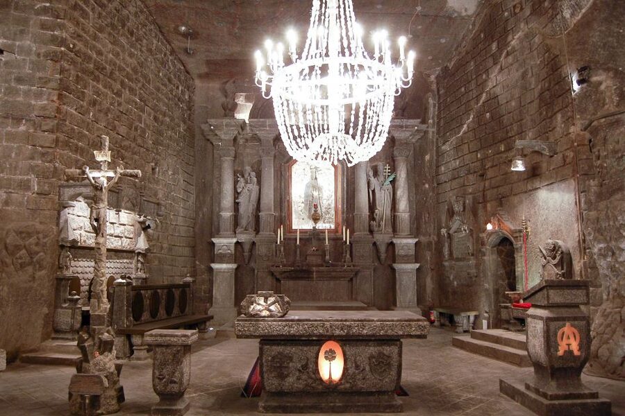 From Krakow: Wieliczka Salt Mine Half-Day Guided Tour - Walking through nine levels of mine history