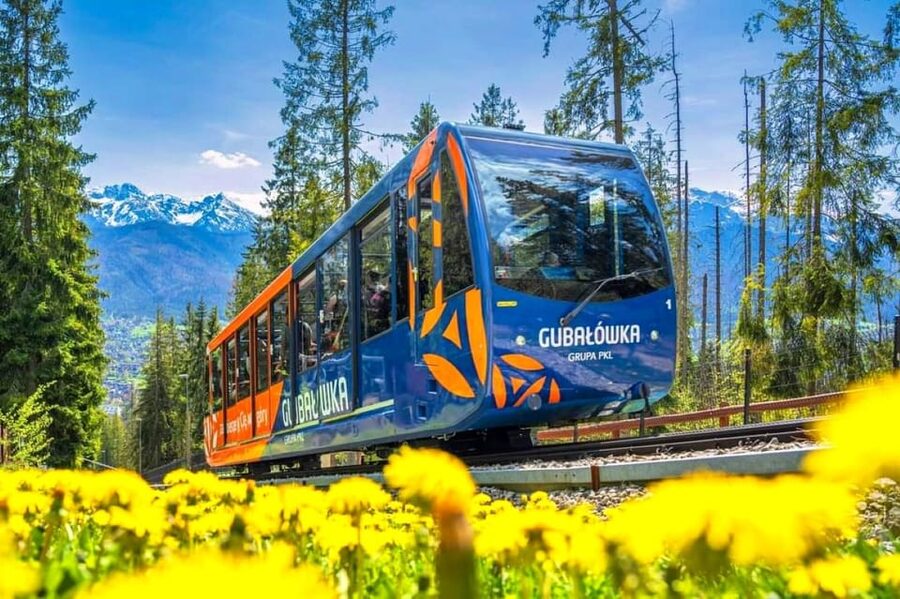From Krakow: Zakopane & Tatra Mountains Tour with Cable Car - Riding the Gubałówka funicular