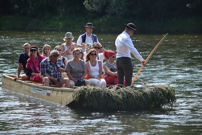 Full-Day Dunajec Rafting and Zakopane Tour from Krakow - A traditional raft through the Dunajec Gorge