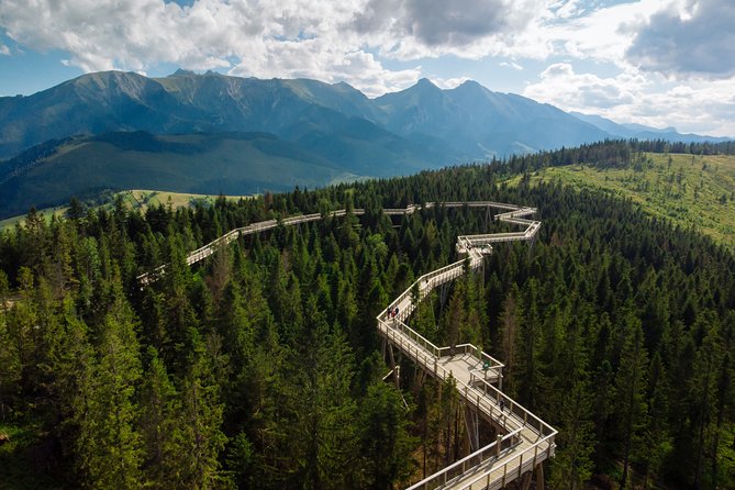 Full-Day Zakopane and Slovakia Treetop Walk From Krakow - Krupowki Street, food, and souvenir time