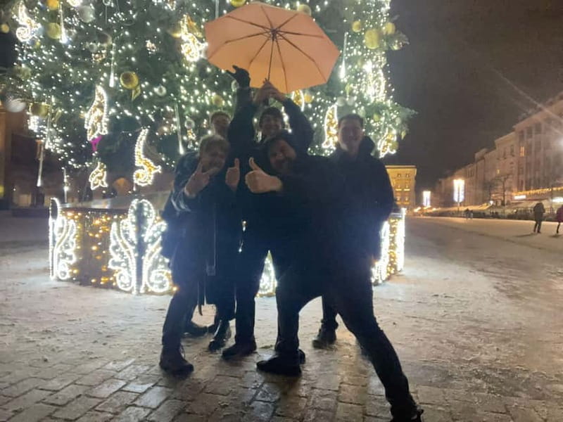 Fun explorers pub Crawl with 1 hour open bar and 3 VIP clubs - Moving through Krakow’s Old Town after dark