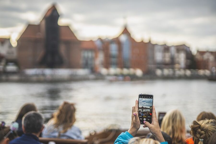 Gdansk: City Cruise on Historical Polish Boat - The first minutes on the Motława River