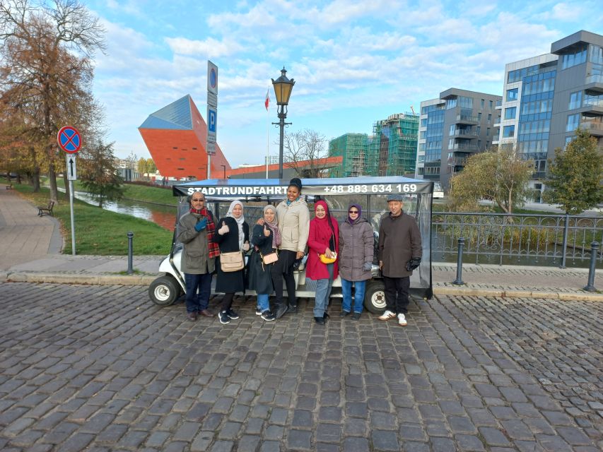 Gdansk: City Sightseeing Tour by Golf Cart/Buggy Guided Tour - Gdansk Shipyard and the European Solidarity Centre