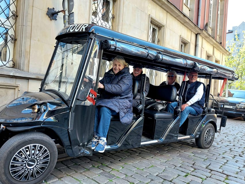 Gdansk: City Sightseeing Tour by Golf Cart LIVE GUIDE 60 min - Why a golf cart works well in central Gdańsk