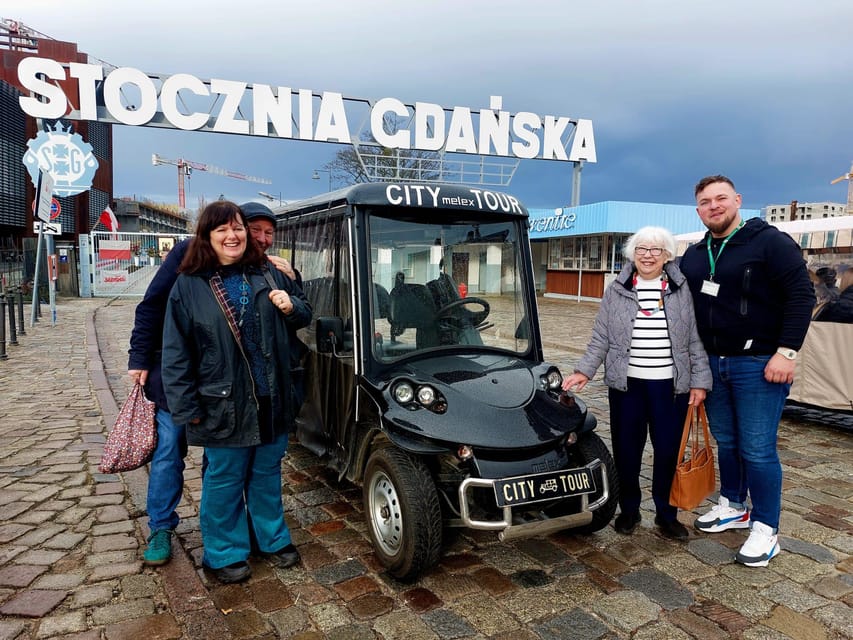 Gdansk: City Sightseeing Tour by Golf Cart LIVE GUIDE 60 min - Mills, canals, and the quieter side of the route