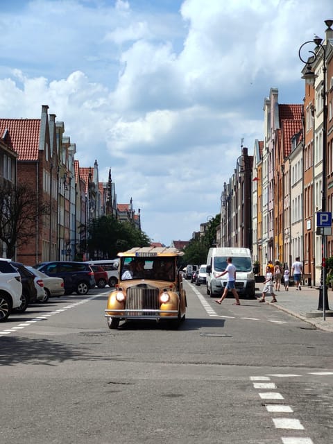 Gdansk: City Sightseeing Tour Eco Electric Buggy Golf Cart ! - The Crane, Soldek, and Gdansk’s waterfront