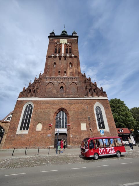 Gdansk: City Sightseeing Tour Eco Electric Buggy Golf Cart ! - The shipyard, the Post Office, and Solidarity Square