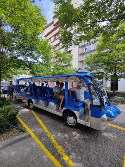 Gdansk: City Sightseeing Tour Eco Electric Buggy Golf Cart ! - What the guide and audio system add