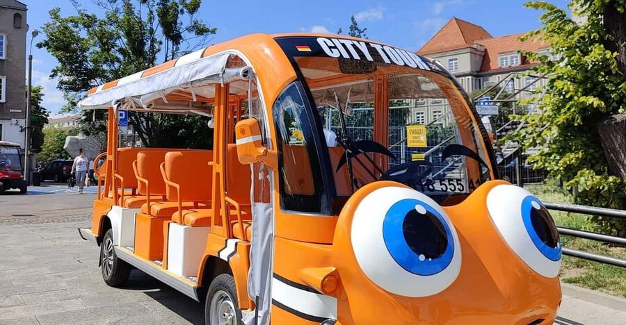 Gdansk: City Sightseeing Tour Eco Electric Buggy Golf Cart ! - From the Highland Gate to the Golden Gate