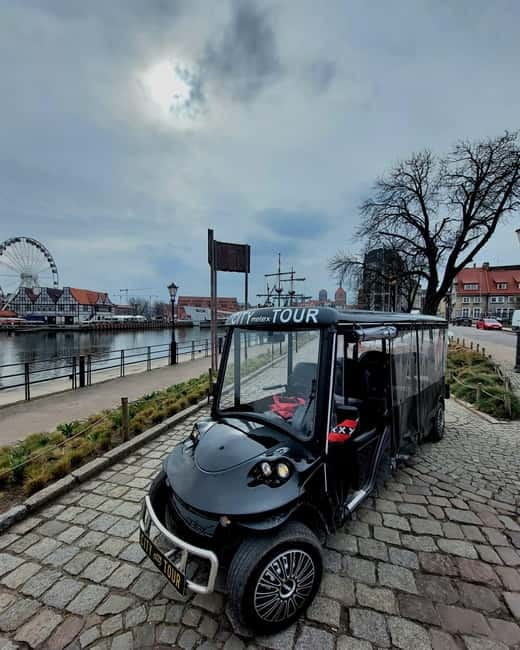 GDANSK City Tour by Golf Cart Live Guide & Sightseeing 90min - Following the old Hanseatic port