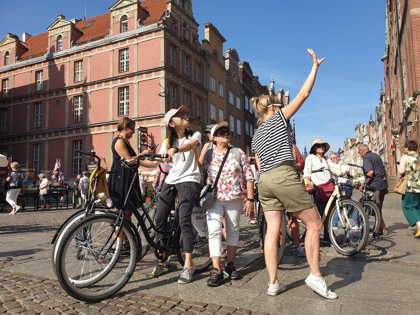 Gdańsk: Highlights Bike Tour - Neptune’s Fountain and the familiar face of Gdańsk