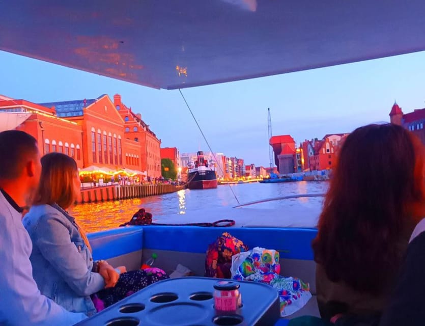 Gdańsk: Motława River Eco Cruise at Sunset with Prosecco - How much value do you get for $26?